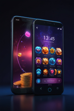Smartphone avec app casino Vulkan Vegas